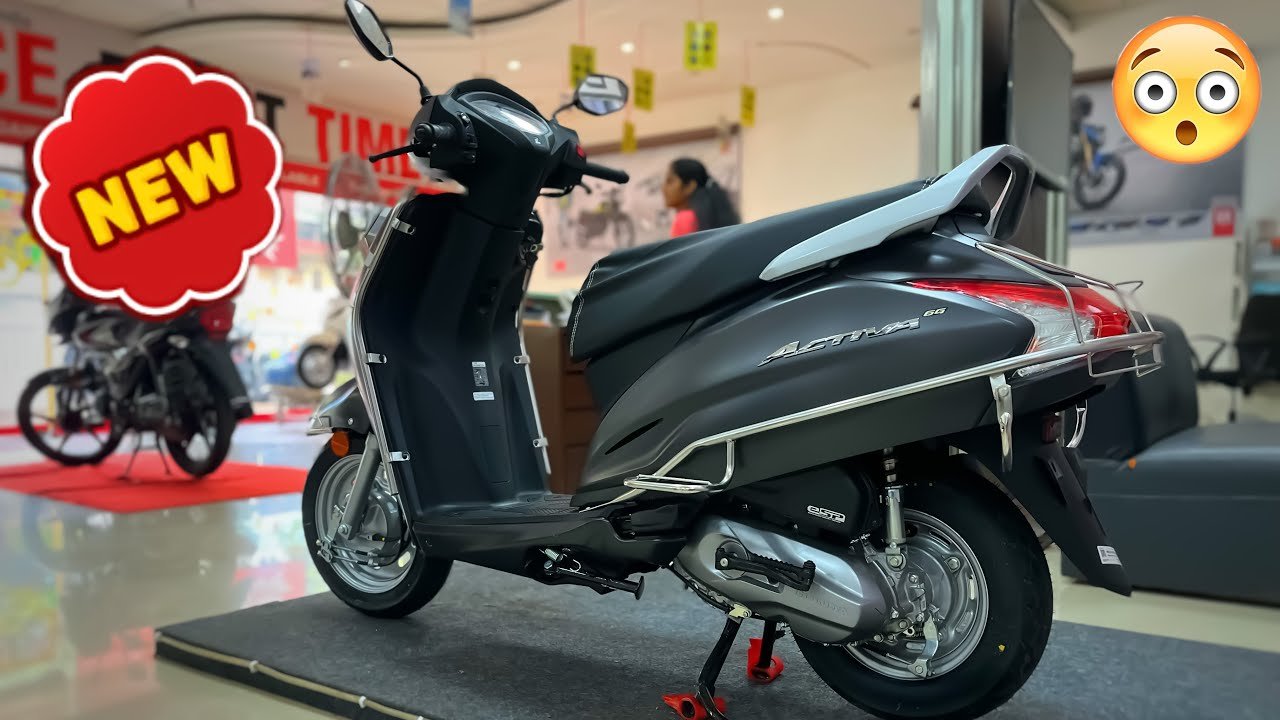 Honda Activa 6G Hits the Market – Stunning Look & 55 KMPL Mileage & Bold New Design!